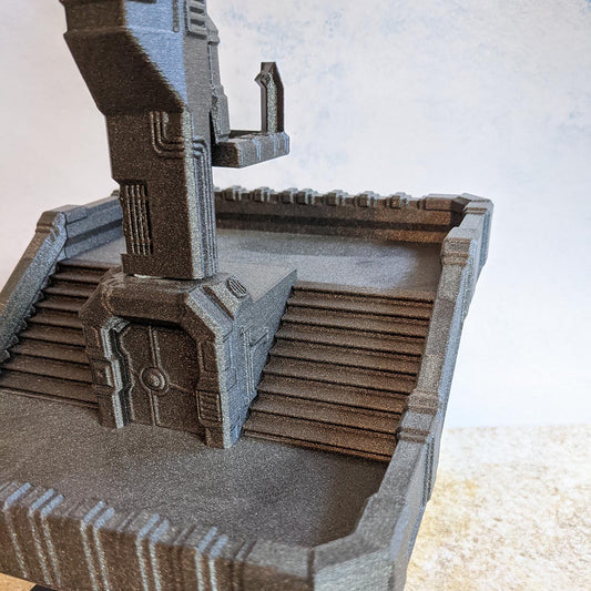 Base avec tour d'observation - Biome désert - Imprimée