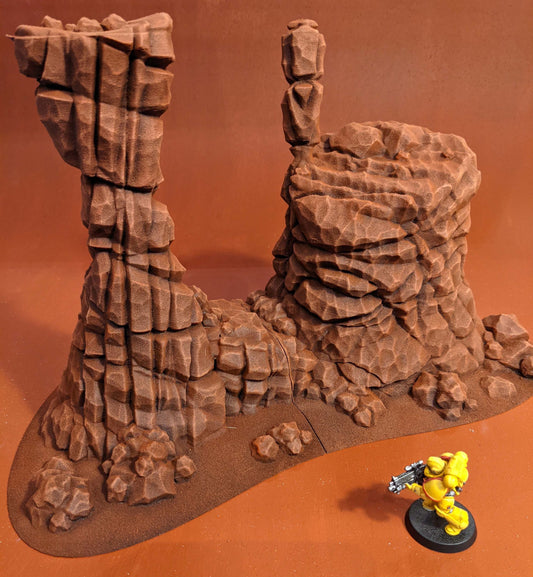 Grand sommet - Biome désert - STL