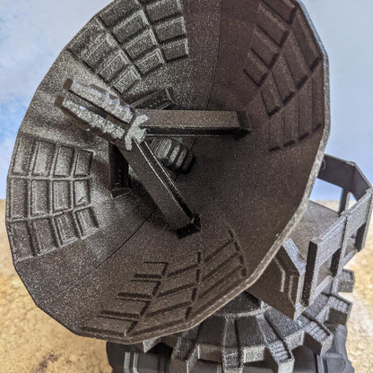 Base avec antenne de communication - Biome désert - Imprimée