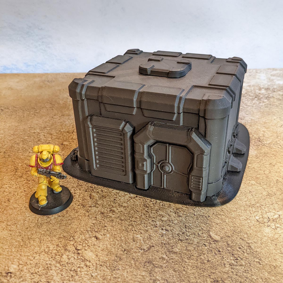Base seule - Biome désert - Imprimée – vue 1 – Wargame Sceneries