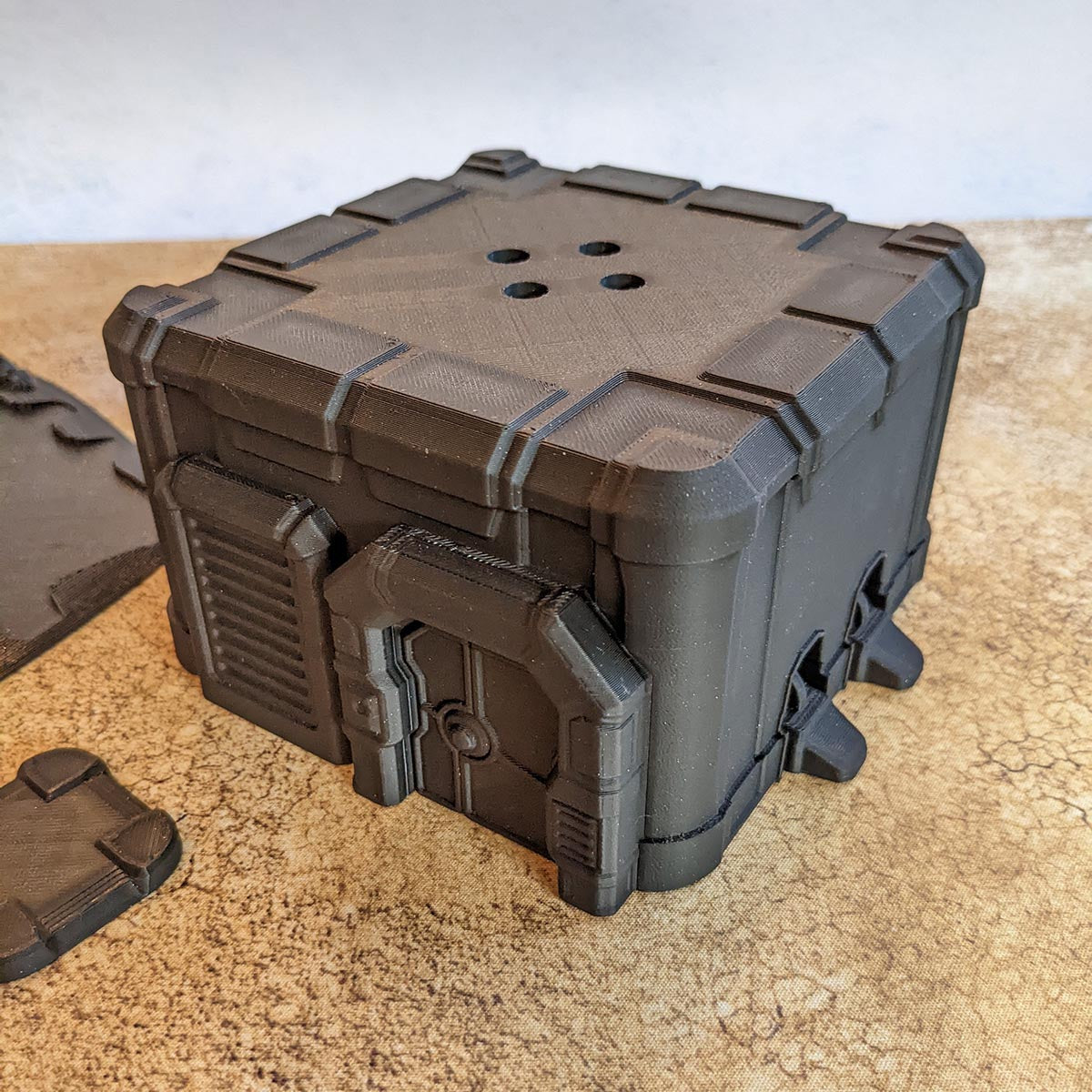 Base seule - Biome désert - Imprimée – vue 2 – Wargame Sceneries
