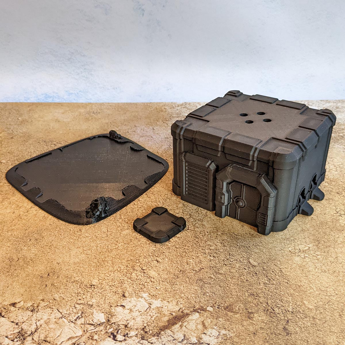 Base seule - Biome désert - Imprimée – vue 5 – Wargame Sceneries