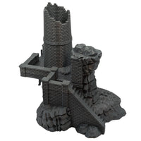 Cheminée Large – vue 2 – Wargame Sceneries