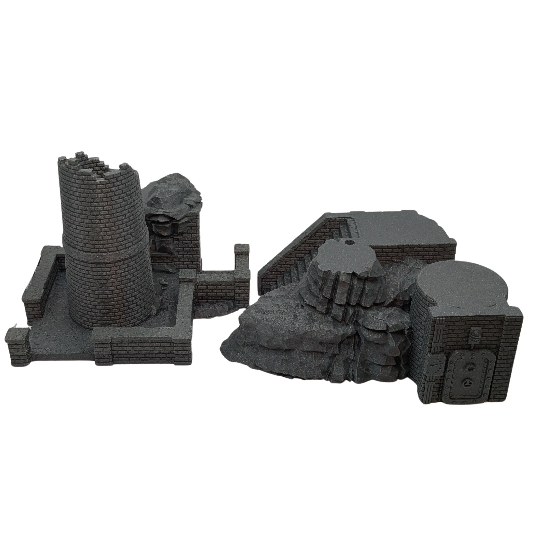 Cheminée Large – vue 4 – Wargame Sceneries
