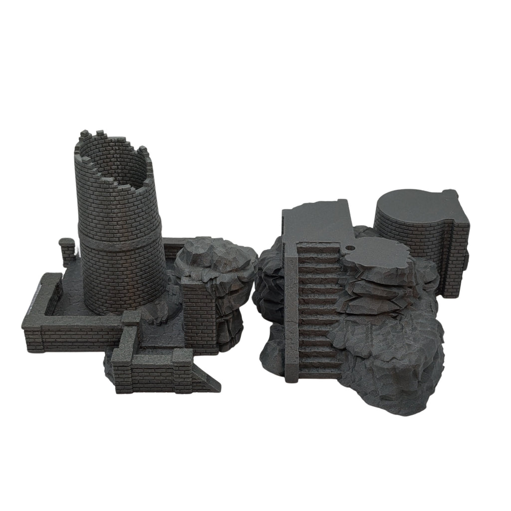 Cheminée Large – vue 5 – Wargame Sceneries