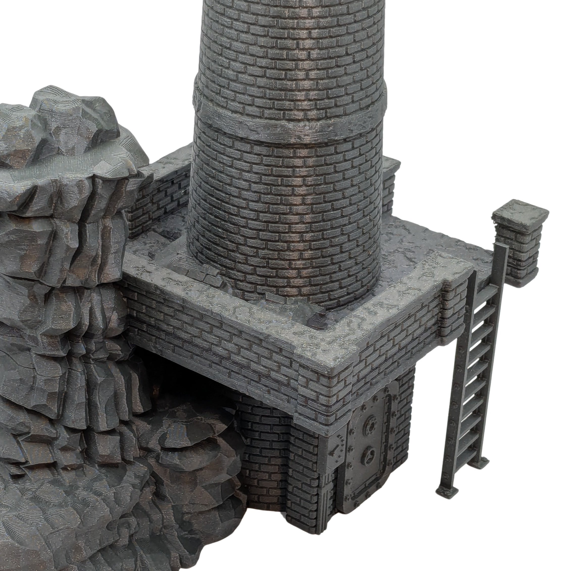 Cheminée Large – vue 7 – Wargame Sceneries