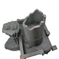 Cheminée Large – vue 8 – Wargame Sceneries