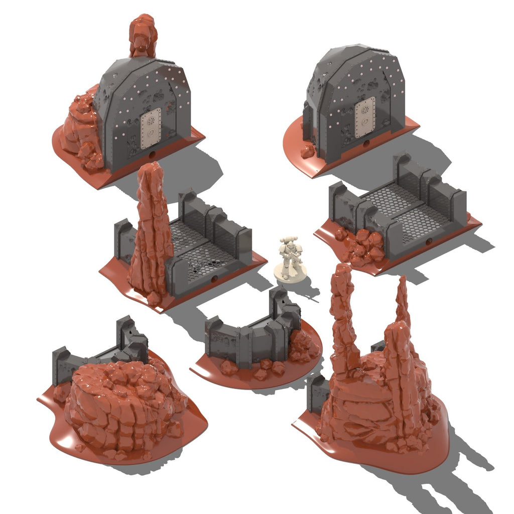 Bunker modulable - Biome désert
