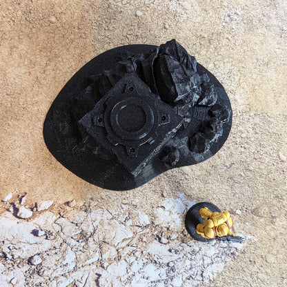Entrada al búnker - Bioma del desierto - STL