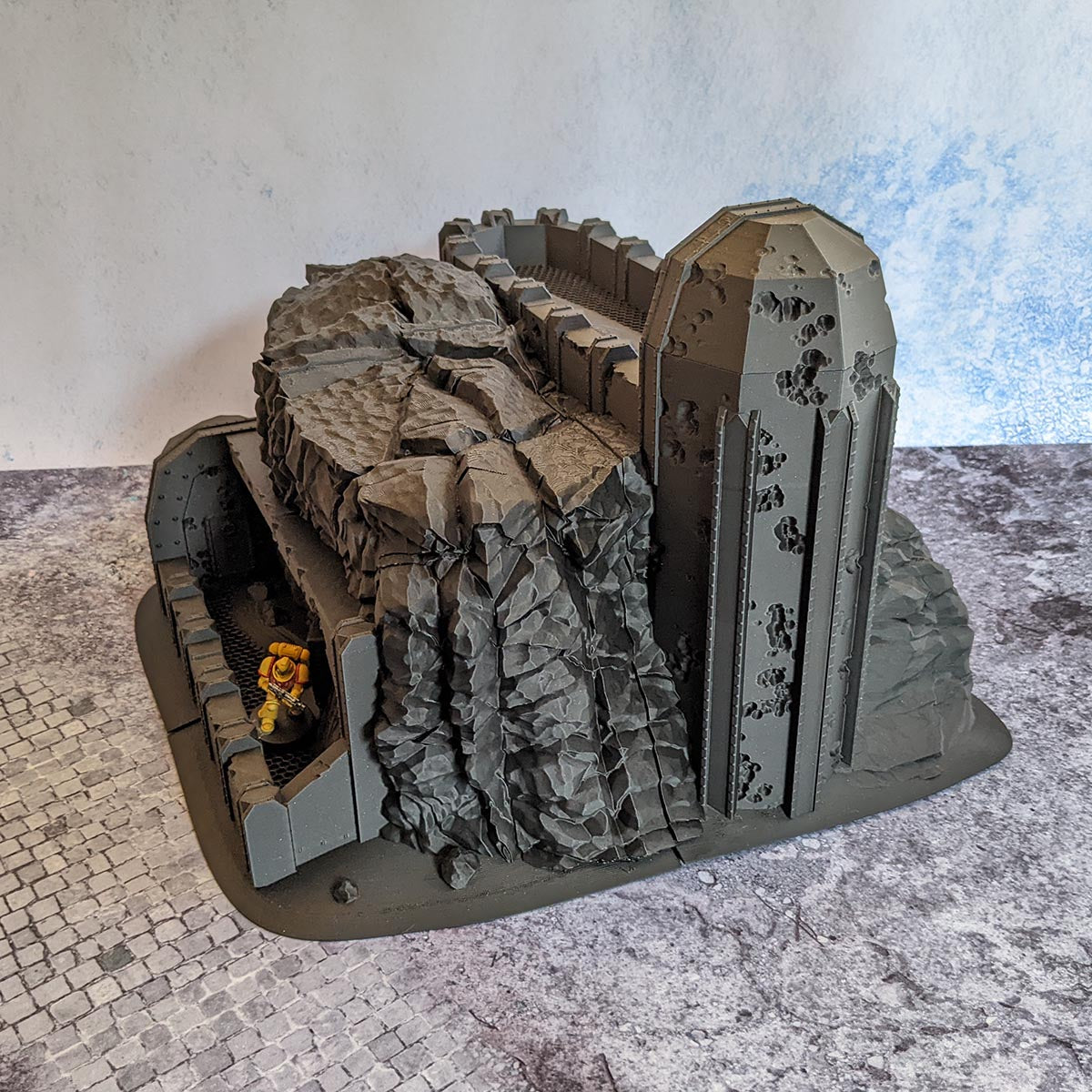 Forteresse - Biome désert - Imprimée – vue 4 – Wargame Sceneries