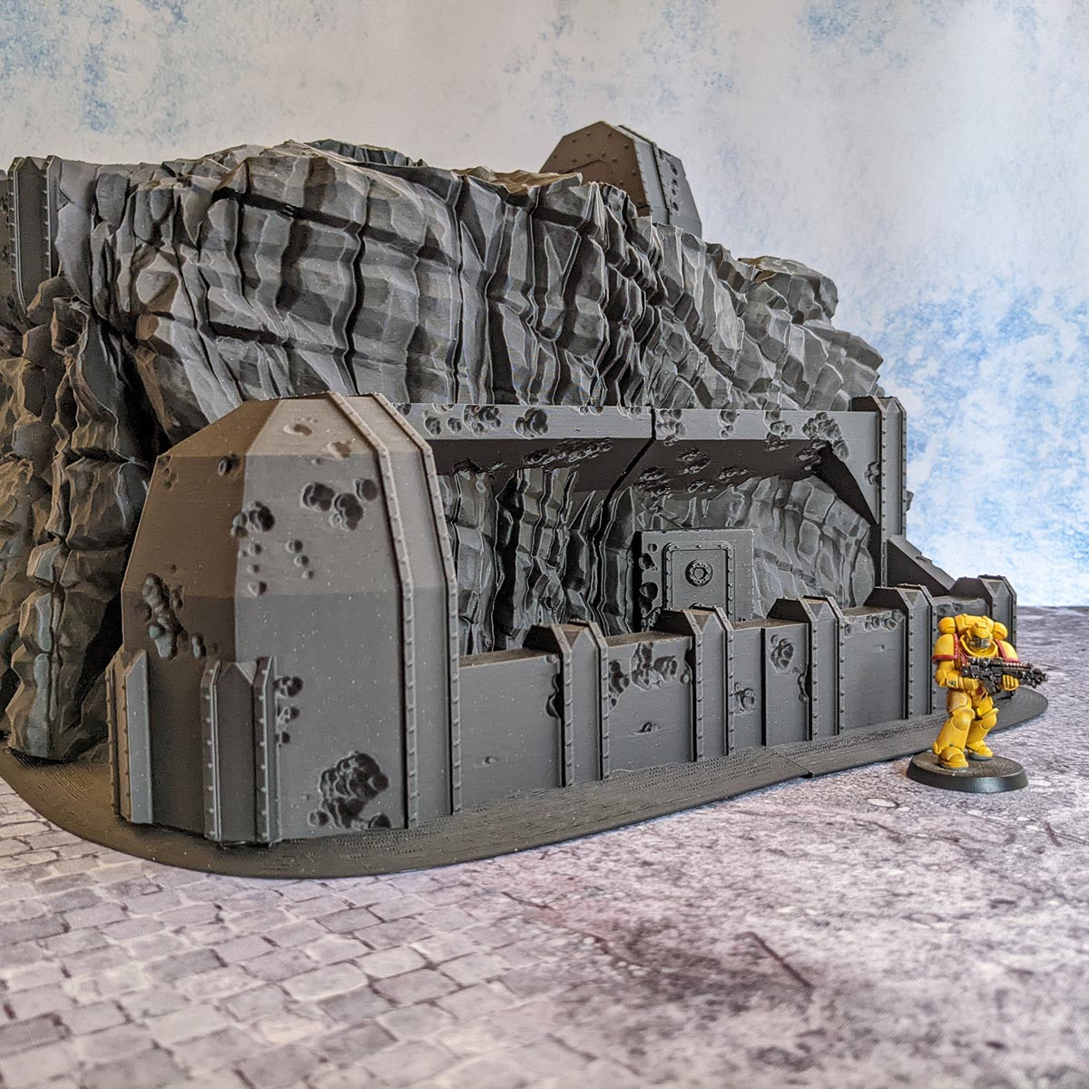 Forteresse - Biome désert (STL) – vue 5 – Wargame Sceneries