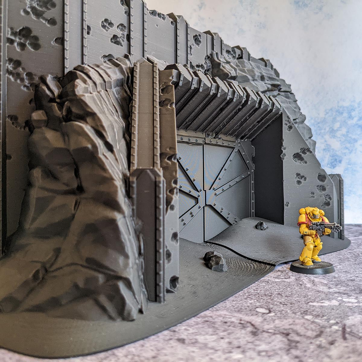 Forteresse - Biome désert - Imprimée – vue 6 – Wargame Sceneries
