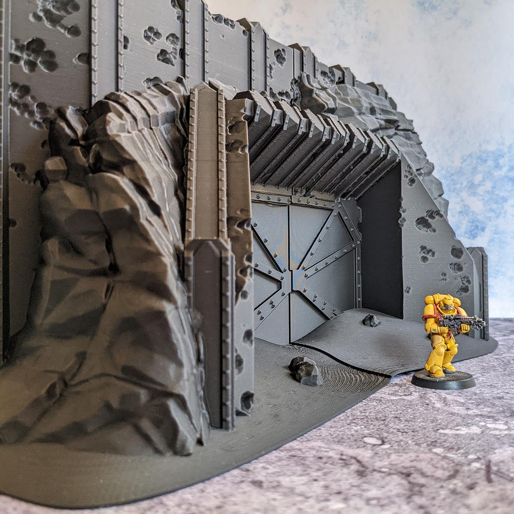 Forteresse - Biome désert (STL) – vue 6 – Wargame Sceneries