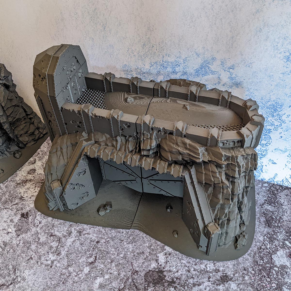 Forteresse - Biome désert - Imprimée – vue 8 – Wargame Sceneries
