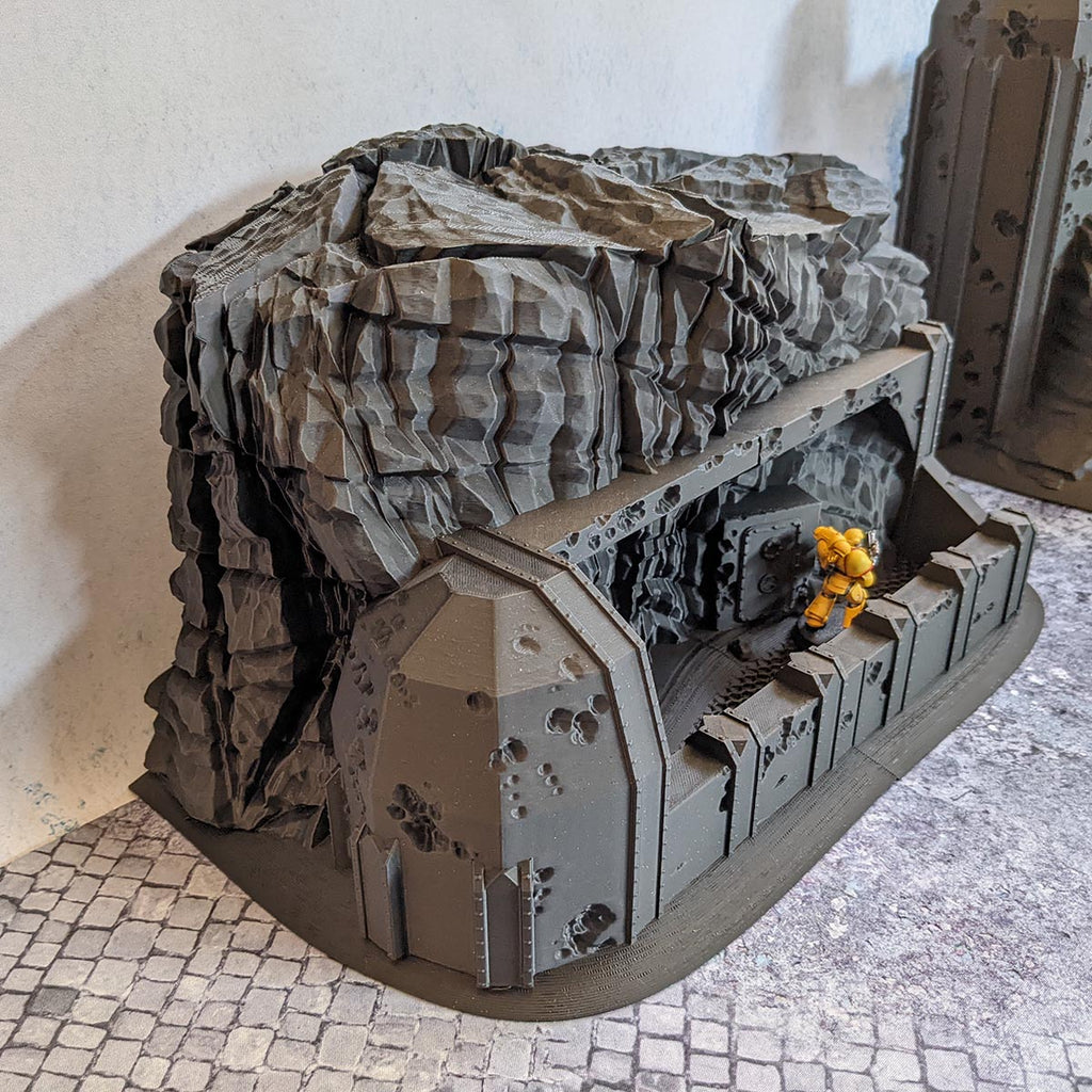 Forteresse - Biome désert (STL) – vue 9 – Wargame Sceneries