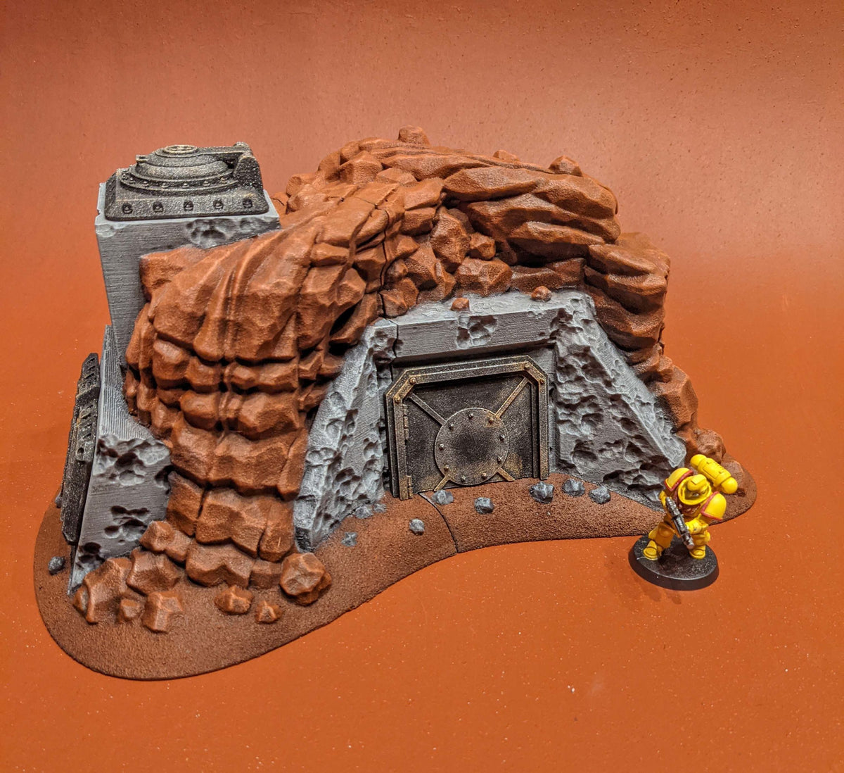 Bunker - Biome désert - Imprimé – vue 1 – Wargame Sceneries