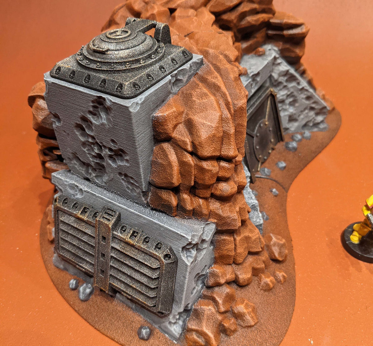 Bunker - Biome désert - Imprimé – vue 3 – Wargame Sceneries