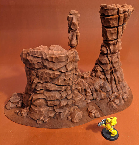 Grand sommet - Biome désert - Imprimé