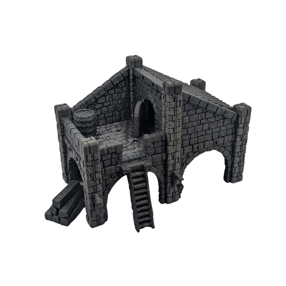 Maison - Médiévale – vue 1 – Wargame Sceneries