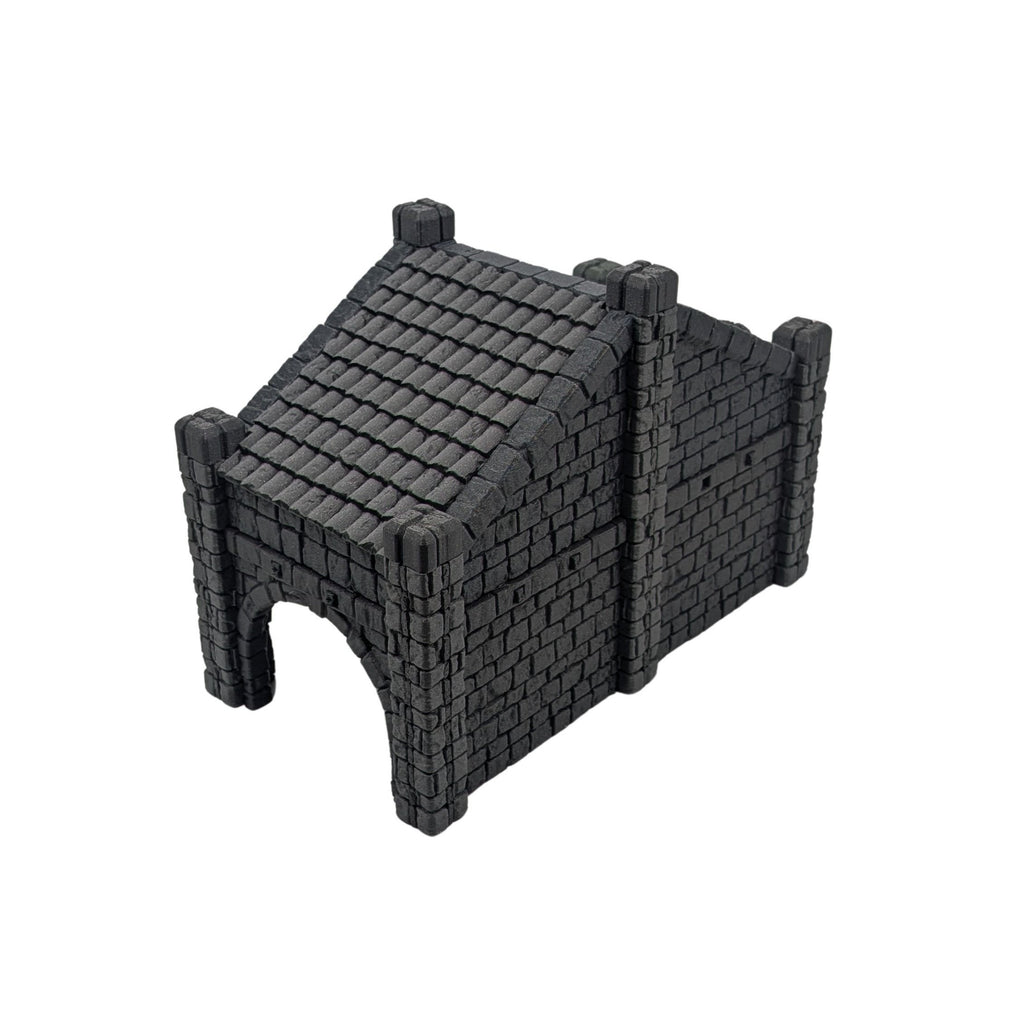 Maison - Médiévale – vue 2 – Wargame Sceneries