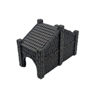 Maison - Médiévale – vue 2 – Wargame Sceneries