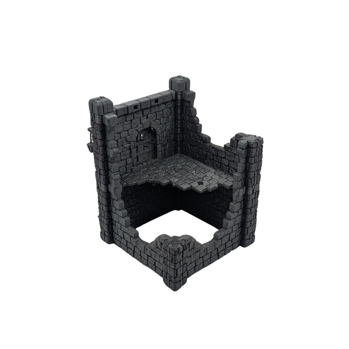 Tour en ruine - Médiévale – vue 2 – Wargame Sceneries