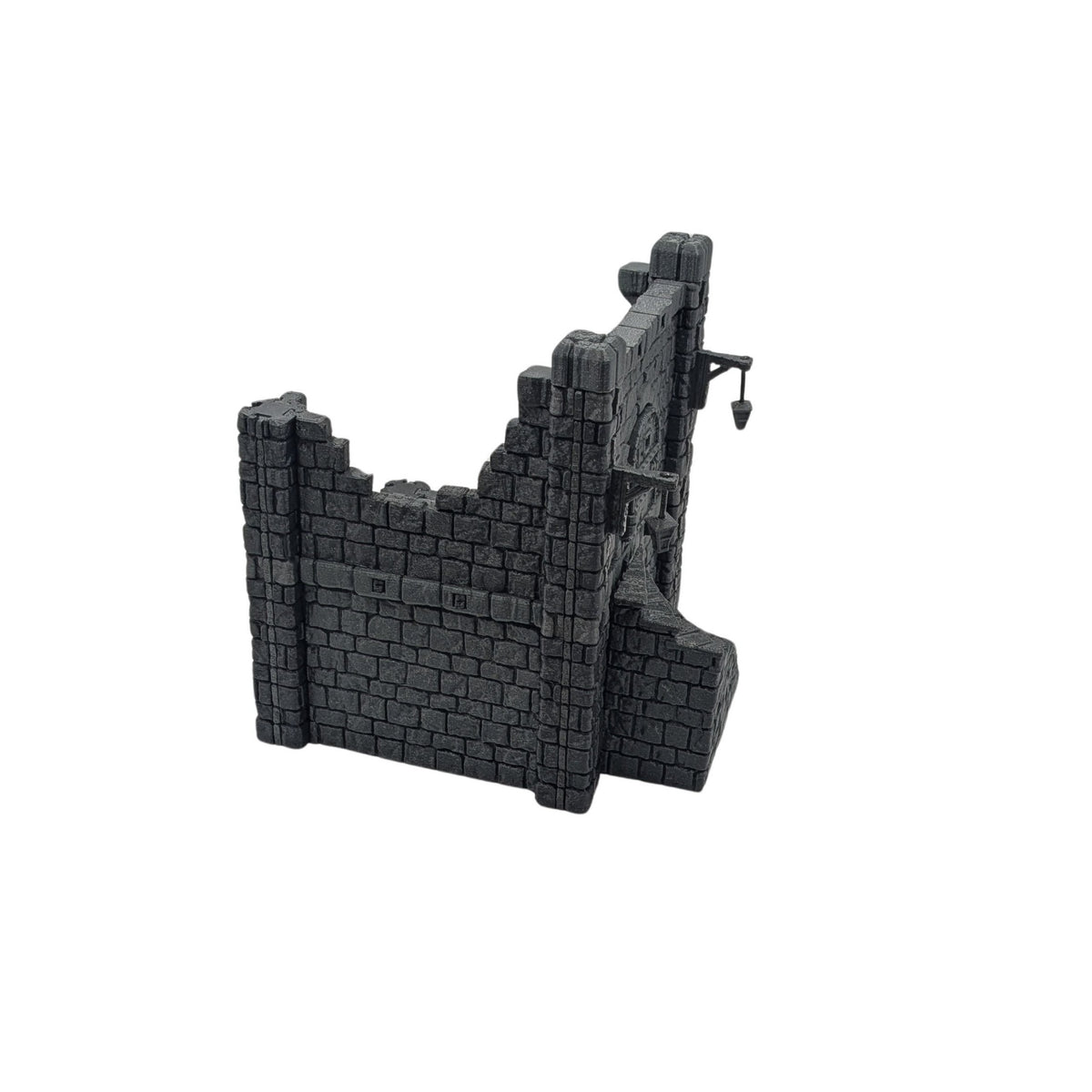 Tour en ruine - Médiévale – vue 3 – Wargame Sceneries