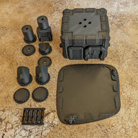 Station de pompage - Biome désert (STL) – vue 3 – Wargame Sceneries