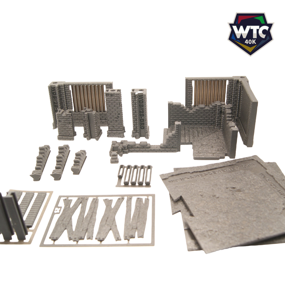 Ruine à 2 étages - Industriel - WTC – vue 8 – Wargame Sceneries