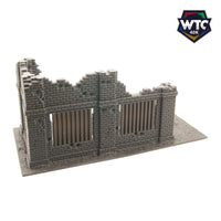 Ruine à 2 étages - Industriel - WTC – vue 6 – Wargame Sceneries