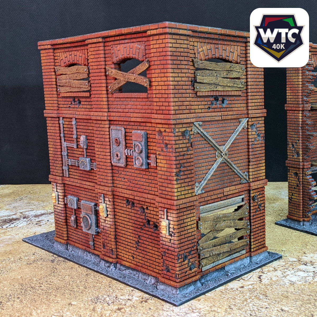 Ruine Industrielle - Tables de tournoi WTC – vue 11 – Wargame Sceneries