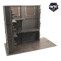 Ruine à 3 étages - Industriel - WTC – vue 5 – Wargame Sceneries