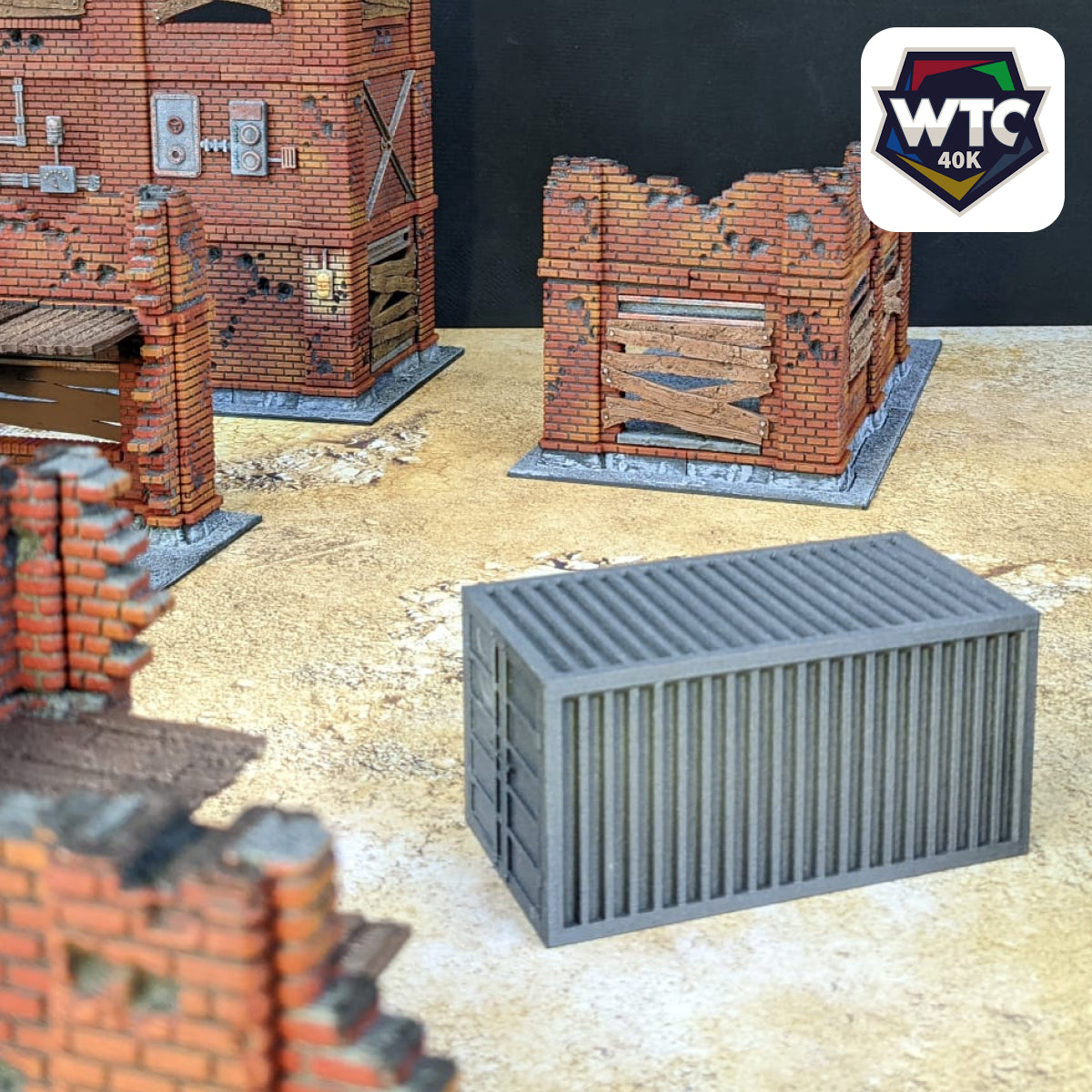Ruine Industrielle - Tables de tournoi WTC – vue 16 – Wargame Sceneries