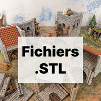Stonehaven (STL) – vue 1 – Wargame Sceneries
