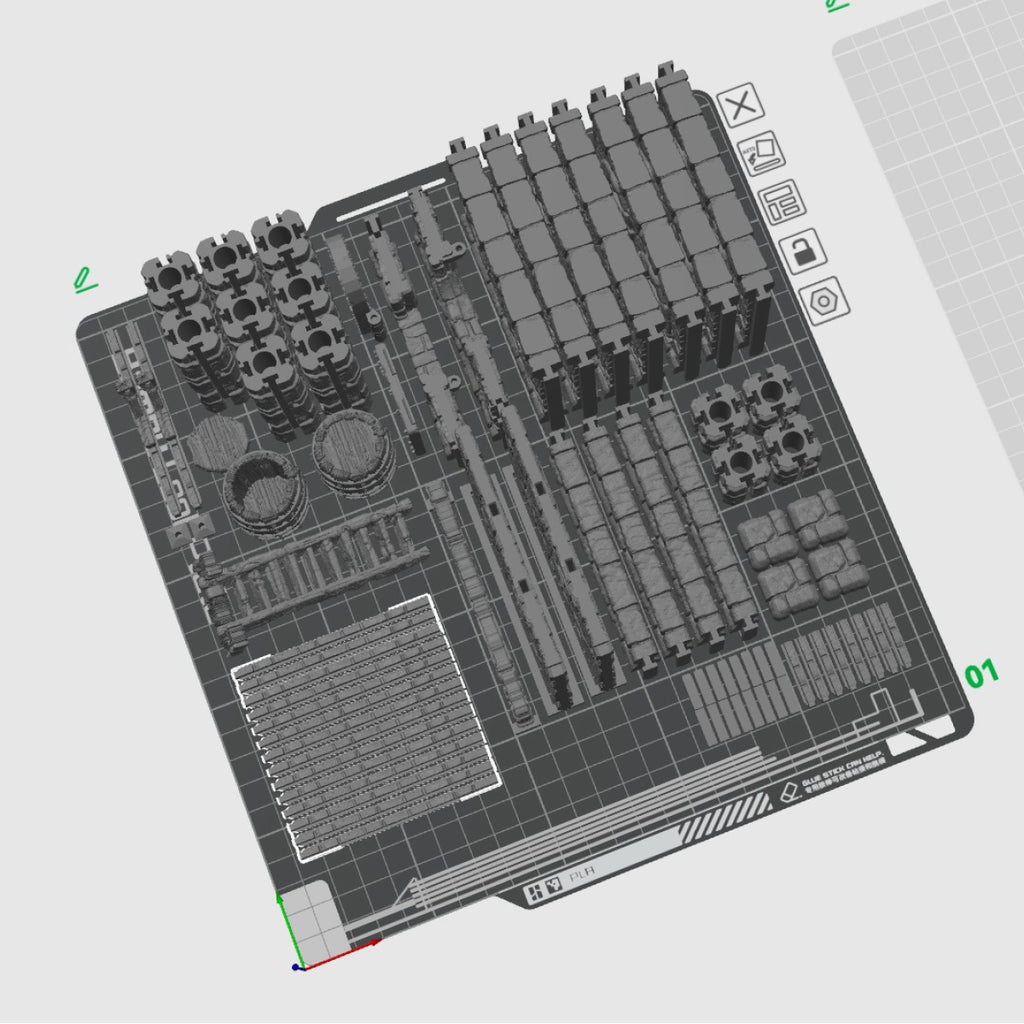 Stonehaven (STL) – vue 2 – Wargame Sceneries