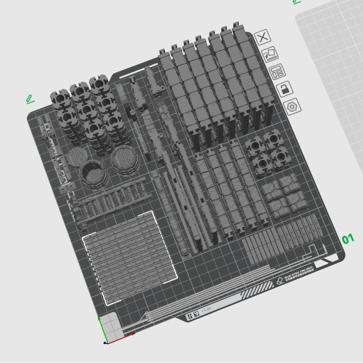 Stonehaven (STL) – vue 2 – Wargame Sceneries