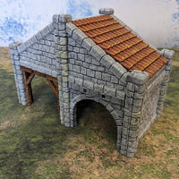 Maison - Médiévale – vue 7 – Wargame Sceneries