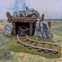 Mine (STL) – vue 2 – Wargame Sceneries