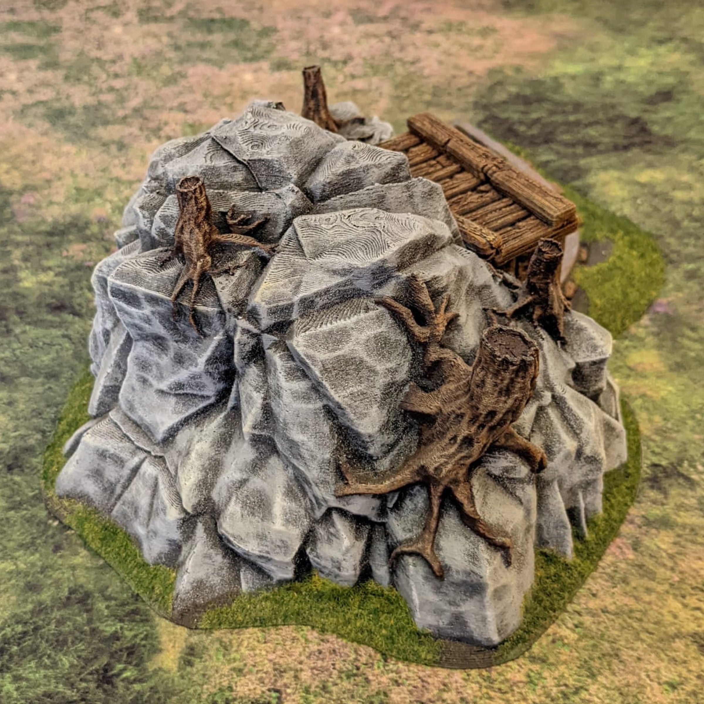 Mine (STL) – vue 4 – Wargame Sceneries