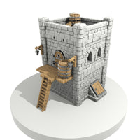 Tour - Médiévale – vue 1 – Wargame Sceneries