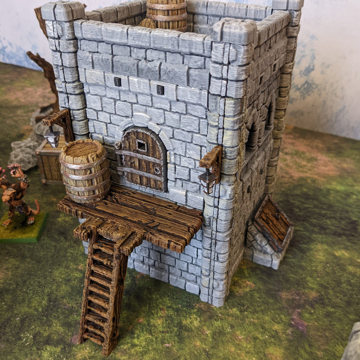 Tour - Médiévale – vue 3 – Wargame Sceneries