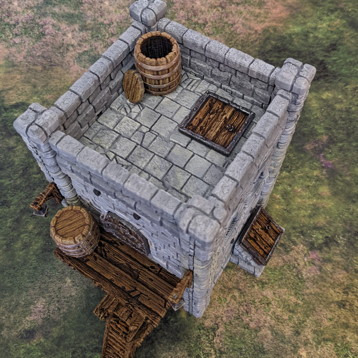 Tour - Médiévale – vue 4 – Wargame Sceneries