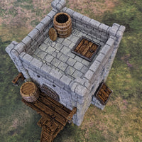 Tour - Médiévale – vue 4 – Wargame Sceneries