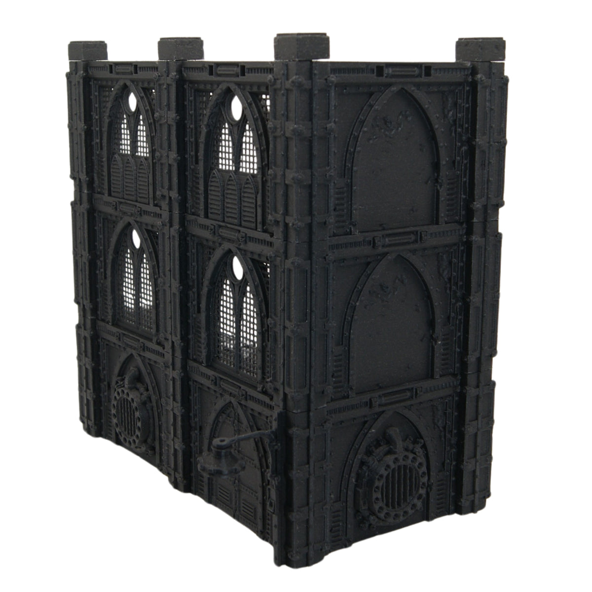 Ruine à 3 étages (3S) - Avarax - WTC – vue 1 – Wargame Sceneries
