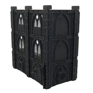 Ruine à 3 étages (3S) - Avarax - WTC – vue 1 – Wargame Sceneries