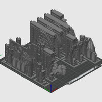 Avarax - GW extension pack – vue 2 – Wargame Sceneries