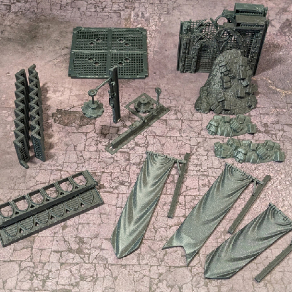 Avarax - kit narratif – vue 2 – Wargame Sceneries