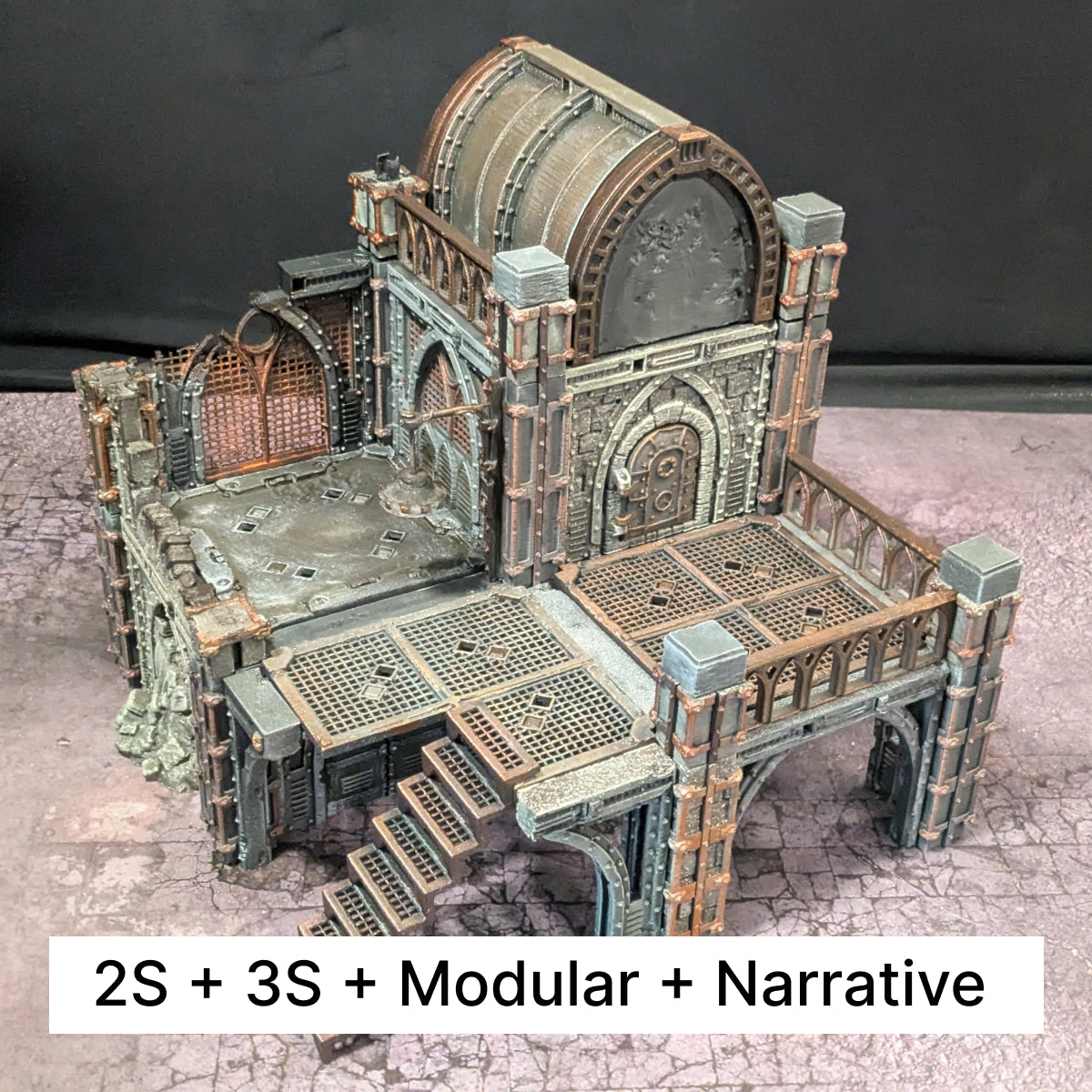 Avarax - kit narratif – vue 3 – Wargame Sceneries