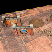 Industrium - Pack Streamfront – vue 2 – Wargame Sceneries