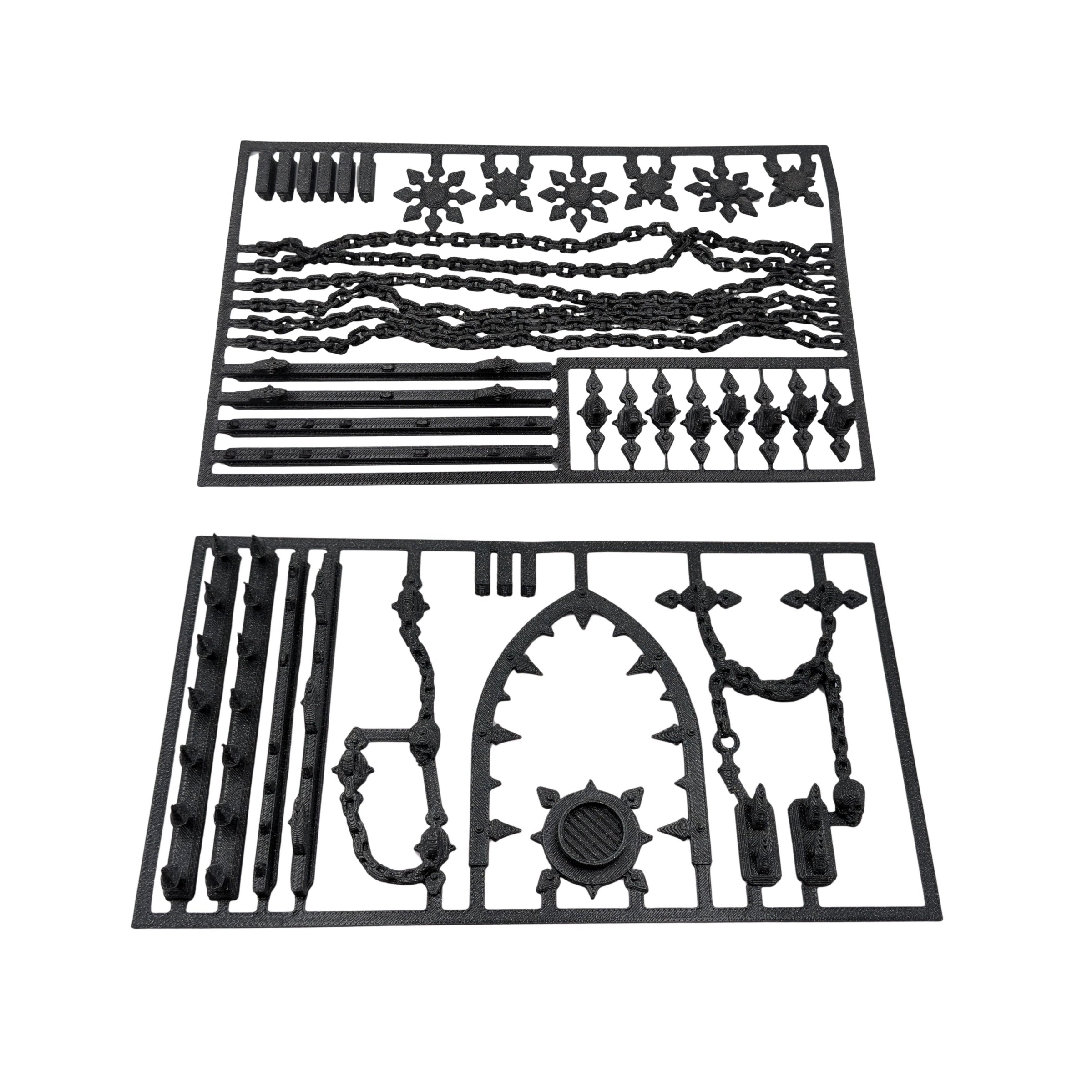 Custom items - Chaos (STL) – vue 1 – Wargame Sceneries